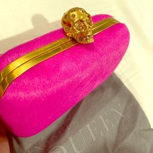 *SOLD ON PAYPAL* Alexander McQueen hand clutch
